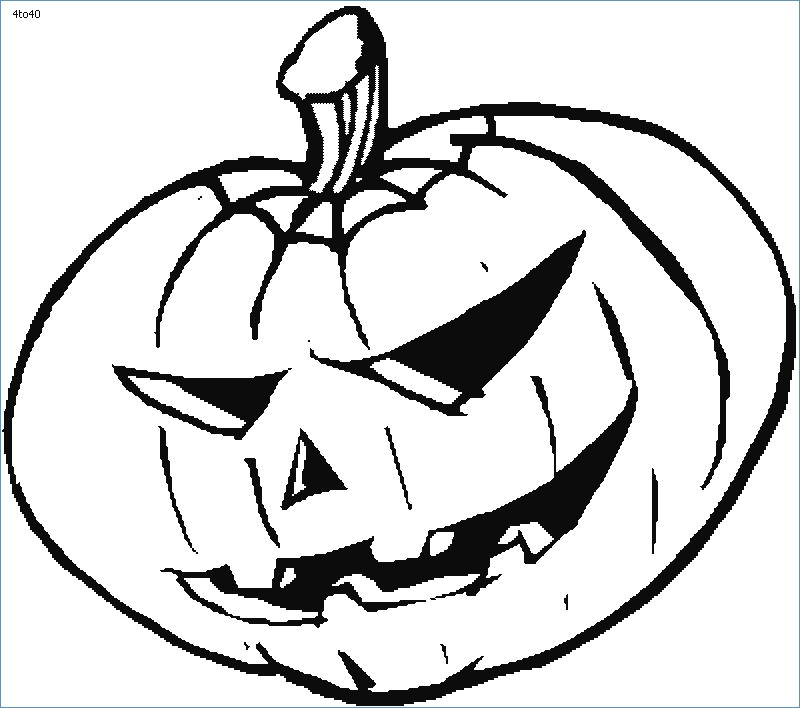 Lantern Jack Pumpkin Coloring Halloween Pages Drawing Clipart Scary Jackola...