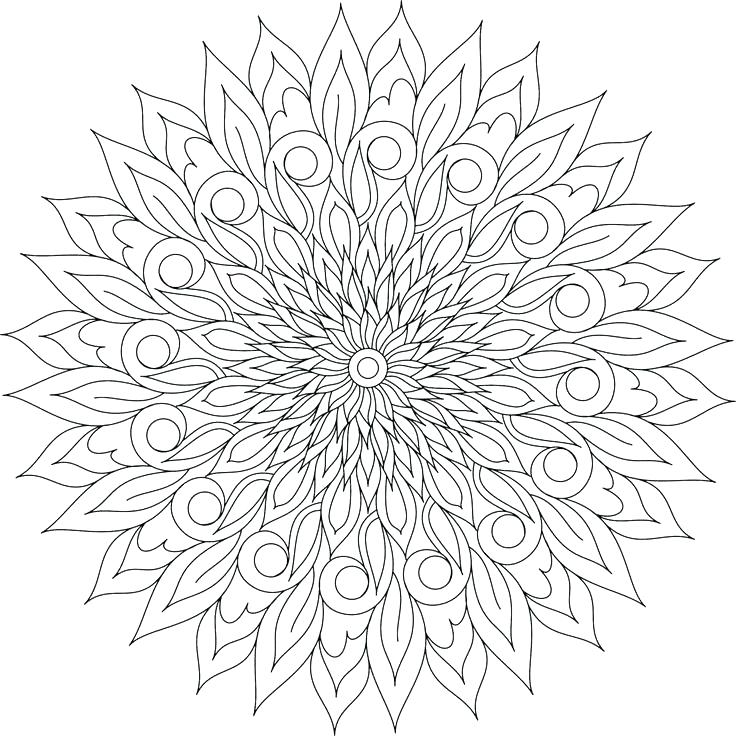 Halloween Mandala Coloring Pages at GetColorings.com | Free printable