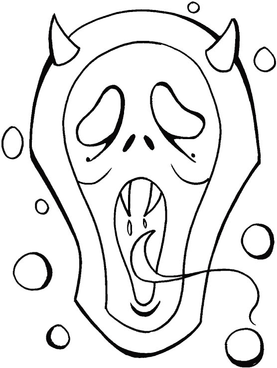 Halloween Monster Coloring Pages at GetColorings.com | Free printable