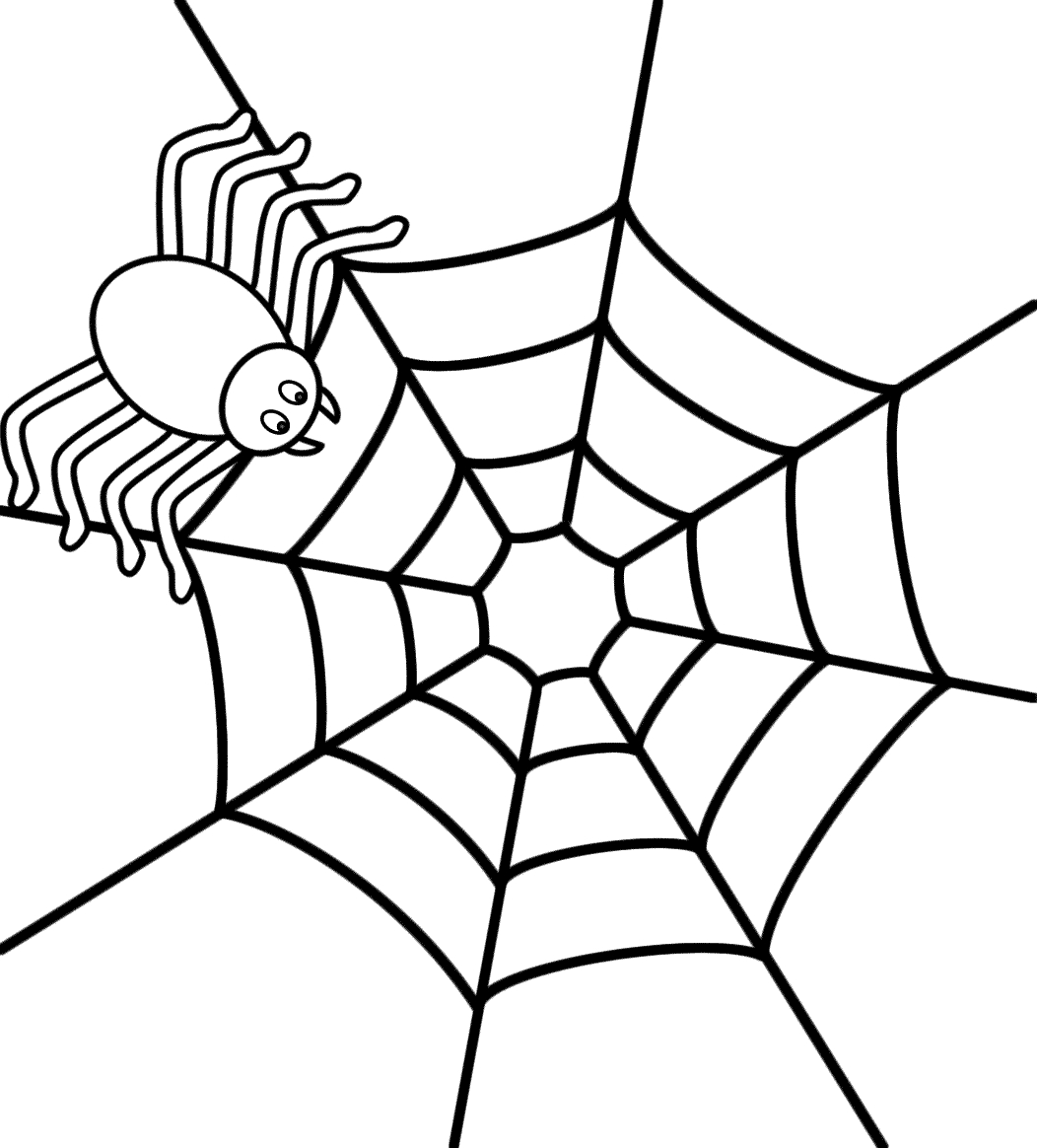 Halloween Spider Coloring Pages At GetColorings Free Printable 