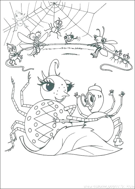 Halloween Spider Coloring Pages Printable at GetColorings.com | Free