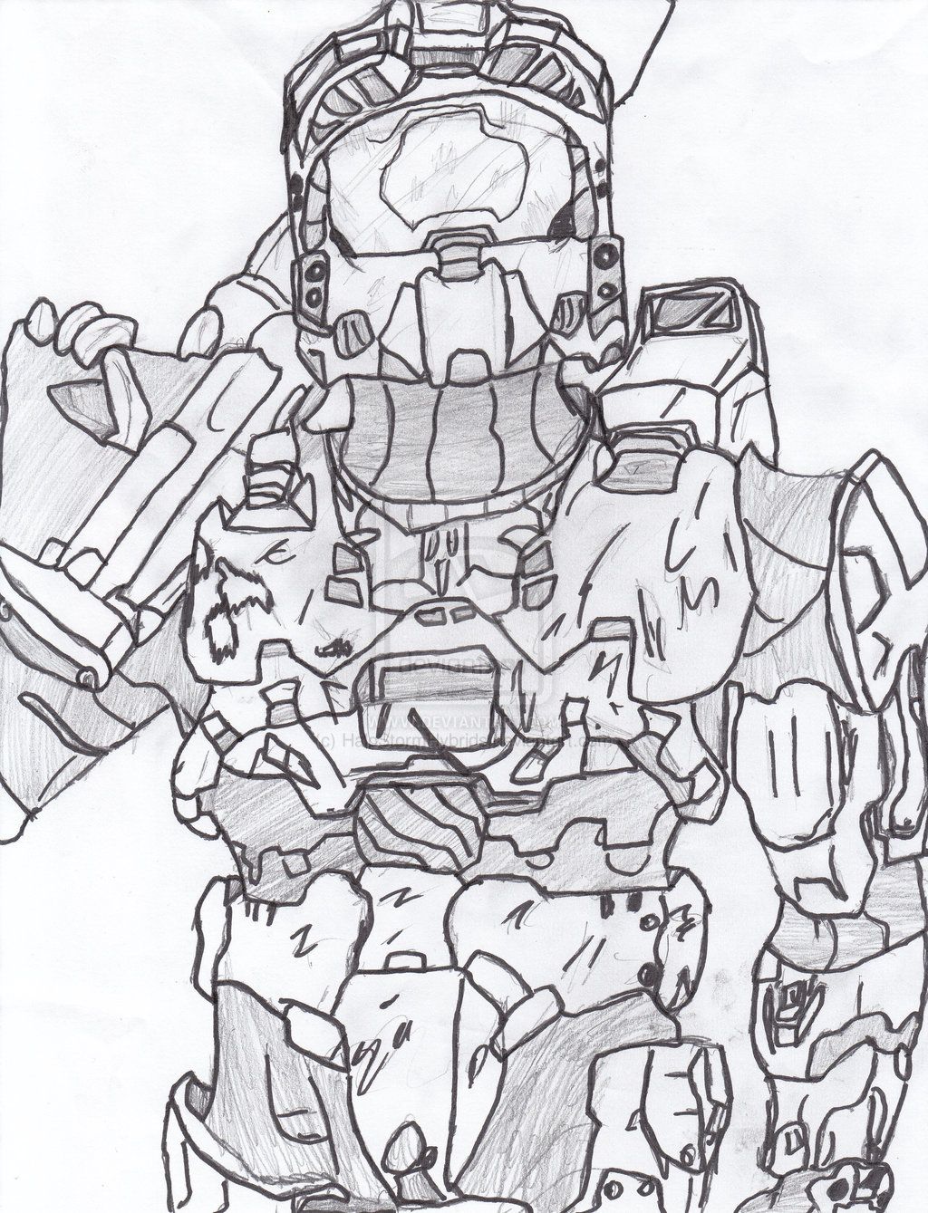 Halo Master Chief Coloring Pages At Getcolorings.com 