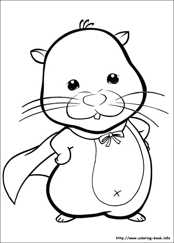 Hamster Coloring Pages Printable at GetColorings.com | Free printable