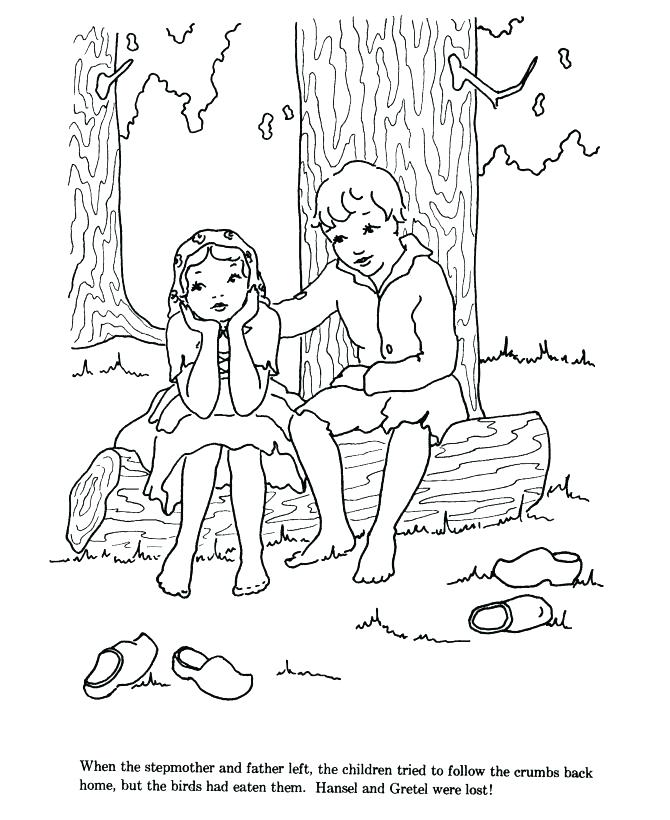 Hansel And Gretel Coloring Pages at GetColorings.com | Free printable