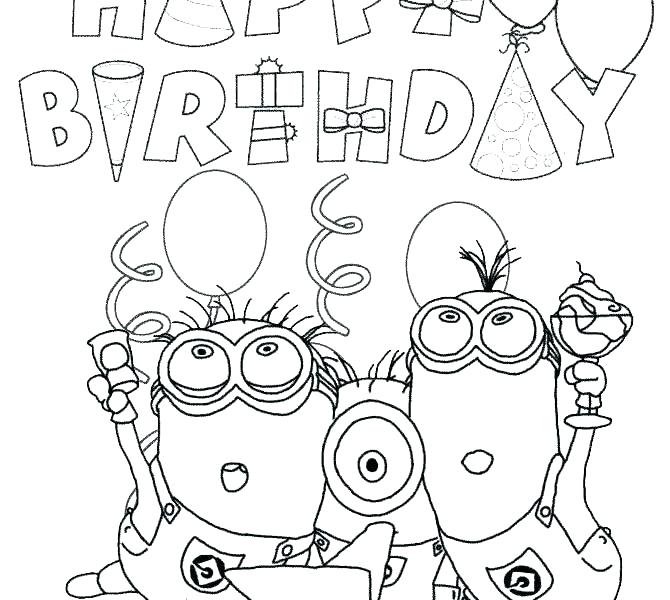 Happy 4th Birthday Coloring Pages at GetColorings.com ...