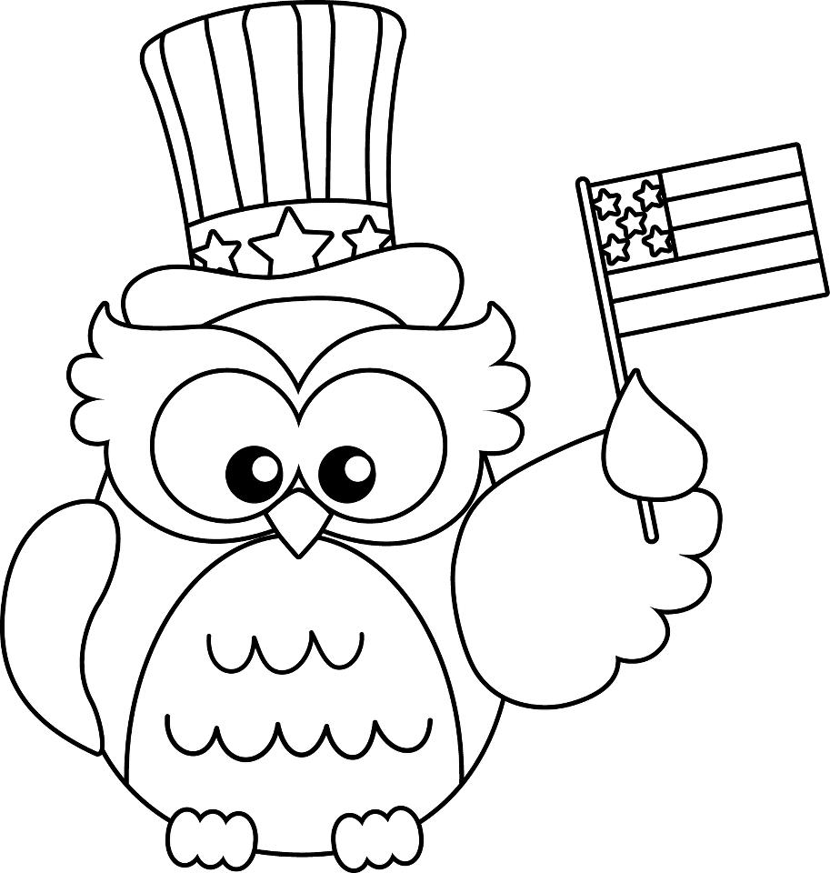 Happy 4th Of July Coloring Pages at GetColorings.com ...
