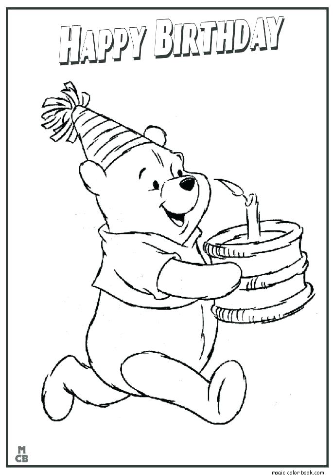 Happy Birthday Adult Coloring Pages At GetColorings Free