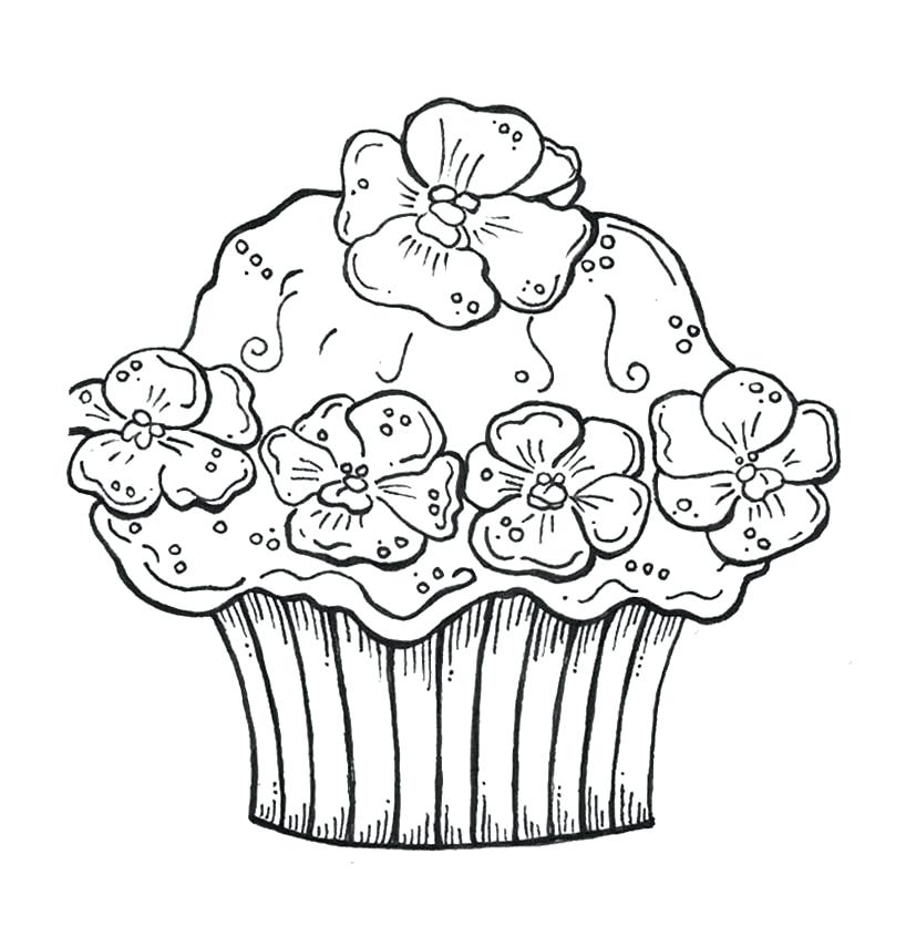 cupcake-outline-cupcake-coloring-page-gclipart