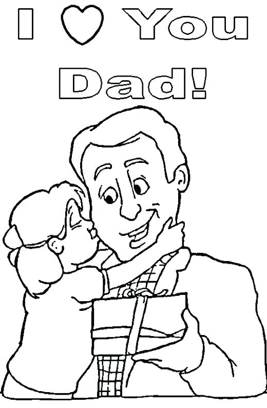 Happy Birthday Dad Coloring Pages At GetColorings Free Printable 