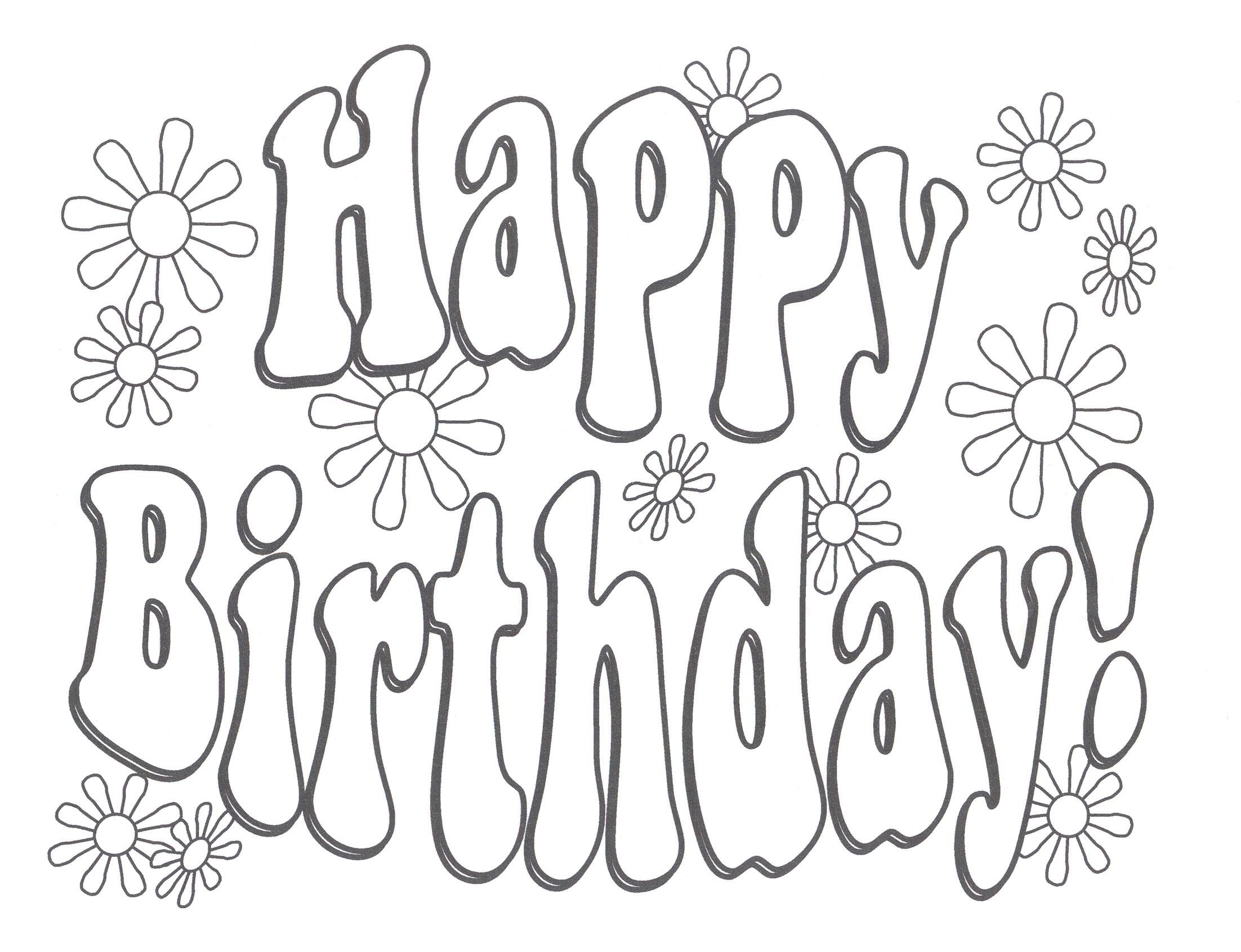 2204x1690 Coloring Pages For Moms And Dads Fresh Happy Birthday Color