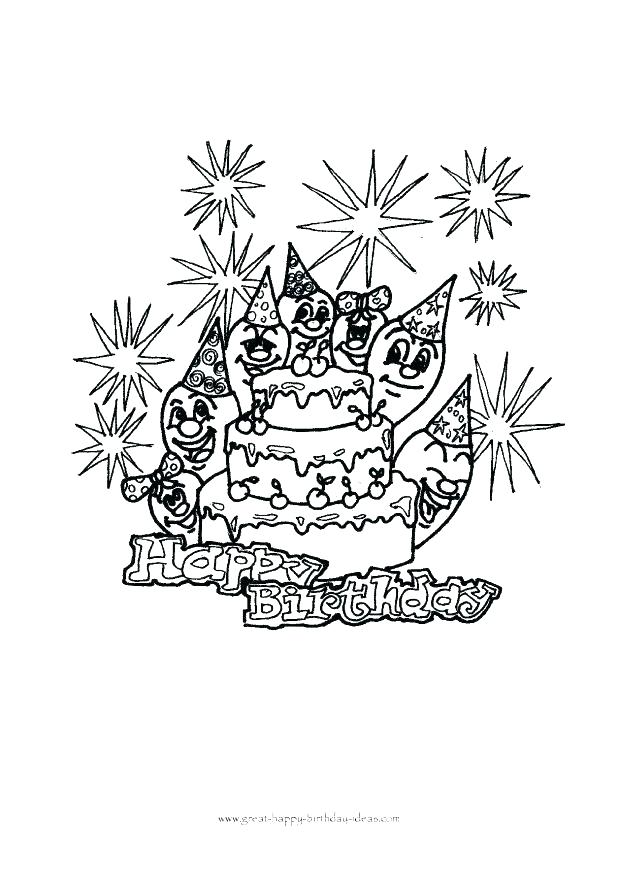 Happy Birthday Nana Coloring Pages At Getcolorings.com 