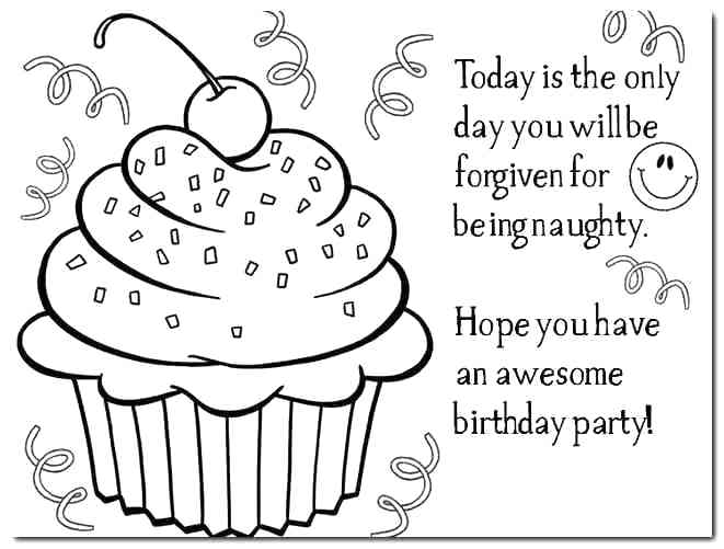 Happy Birthday Teacher Coloring Pages at GetColorings.com | Free