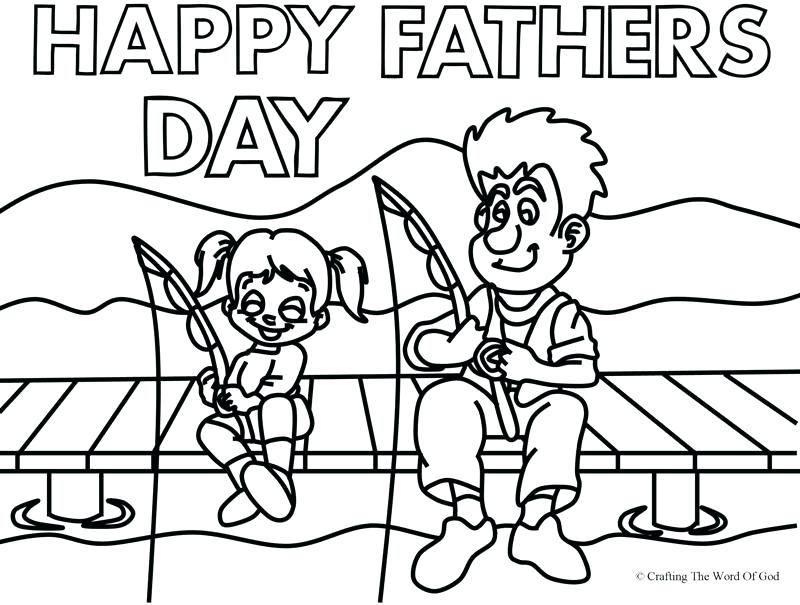 Happy Fathers Day Coloring Pages at GetColorings.com | Free printable