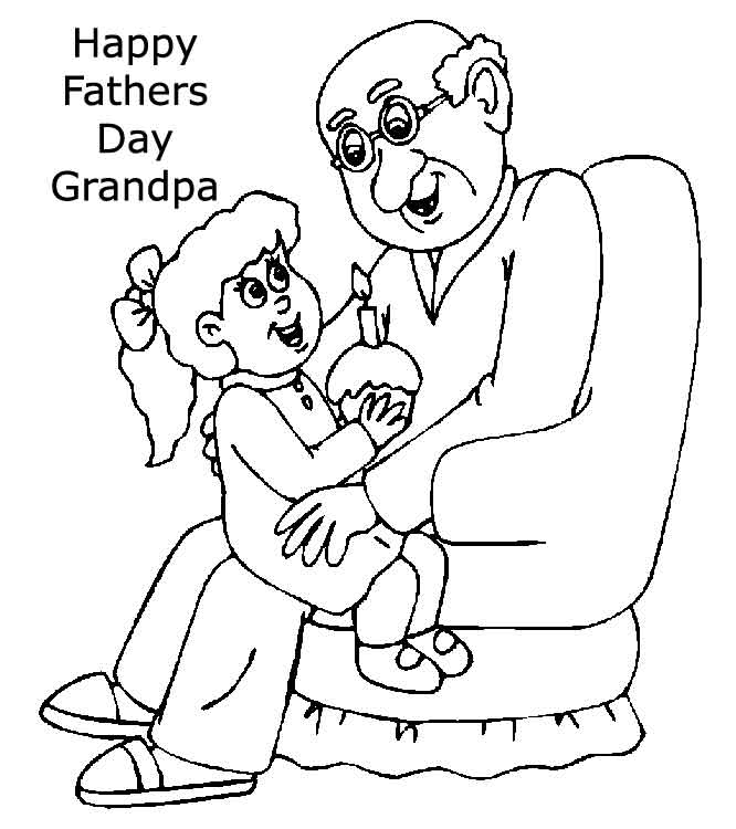 Happy Fathers Day Grandpa Coloring Pages at GetColorings.com | Free