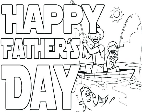Happy Fathers Day Grandpa Coloring Pages at Free printable colorings pages to