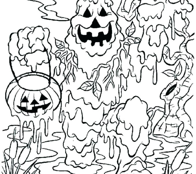 Happy Halloween Coloring Pages Printable at GetColorings.com | Free