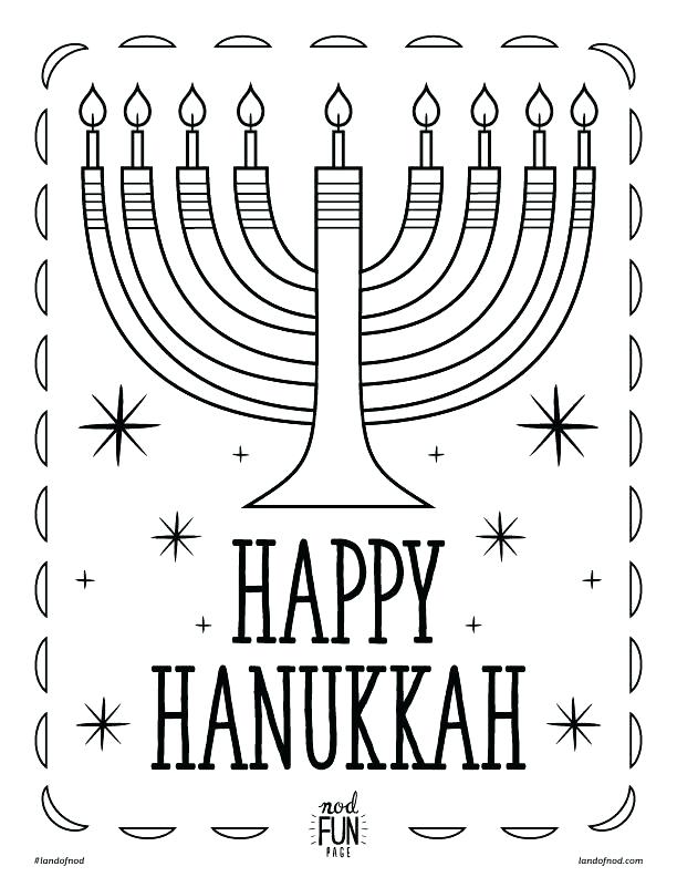 Happy Hanukkah Coloring Pages At GetColorings Free Printable Colorings Pages To Print And