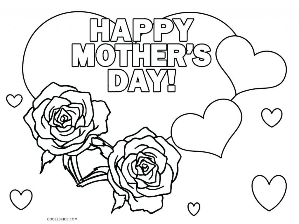Happy Mothers Day Grandma Coloring Pages at Free