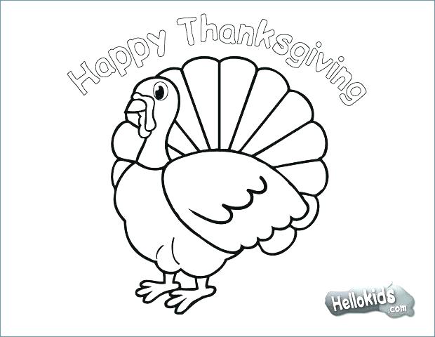 620x480 Happy Thanksgiving Day Turkey Color By Letters Coloring Page For