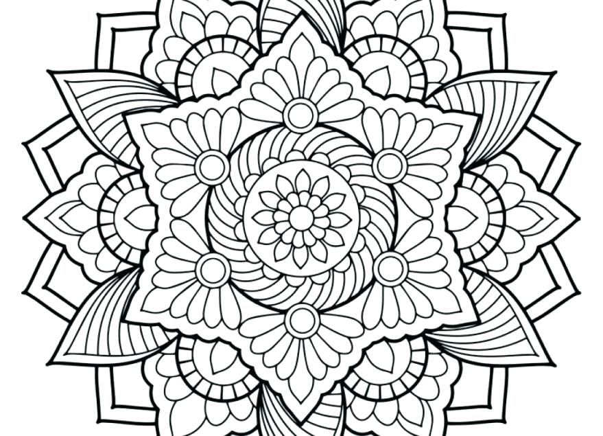 Hard Abstract Coloring Pages at GetColorings.com | Free ...