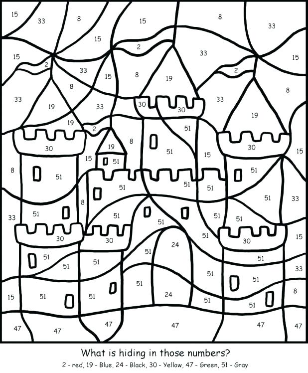 Hard Color By Number Coloring Pages at GetColorings.com | Free