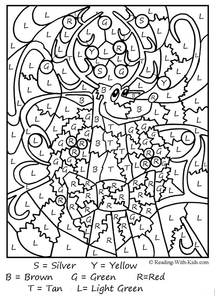 Hard Color By Number Coloring Pages at GetColorings.com ...