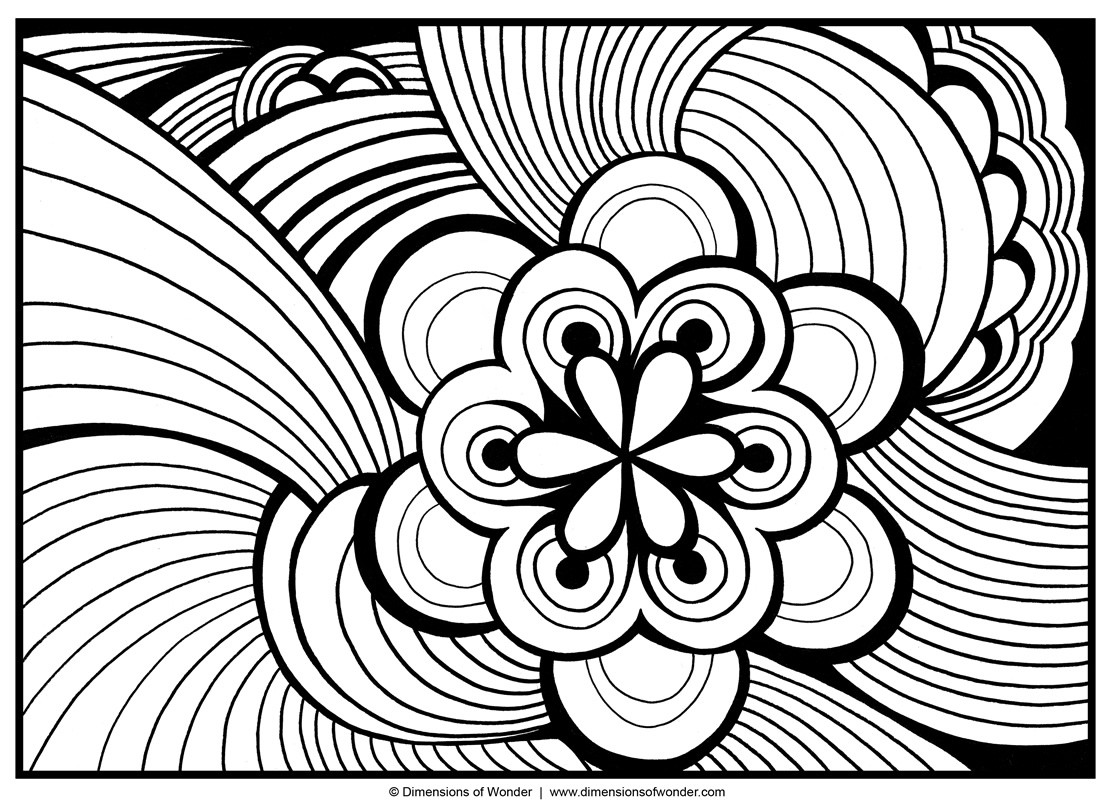 Hard Coloring Pages For Teens at GetColorings.com | Free printable