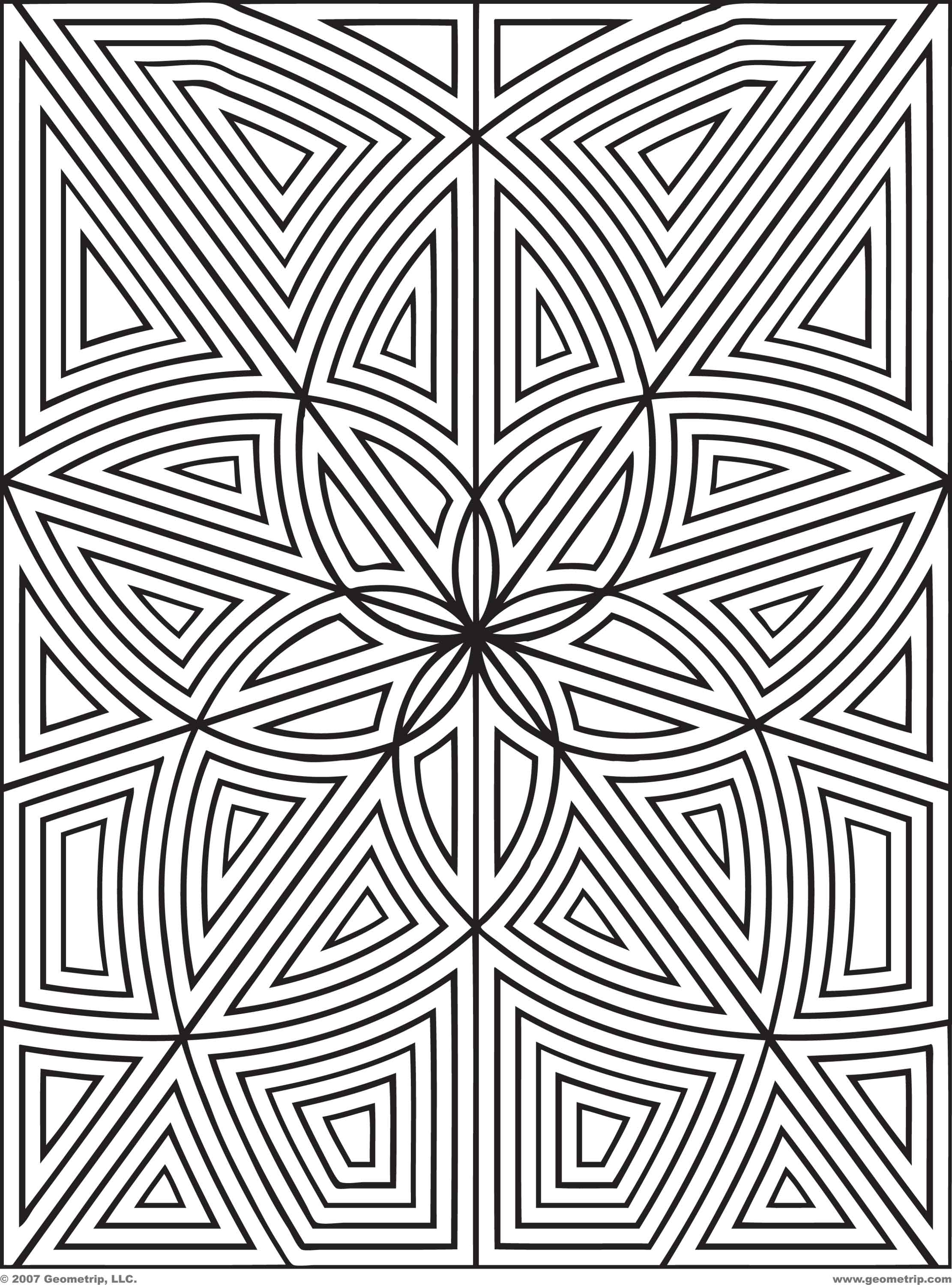 Hard Designs Coloring Pages at GetColorings.com | Free printable