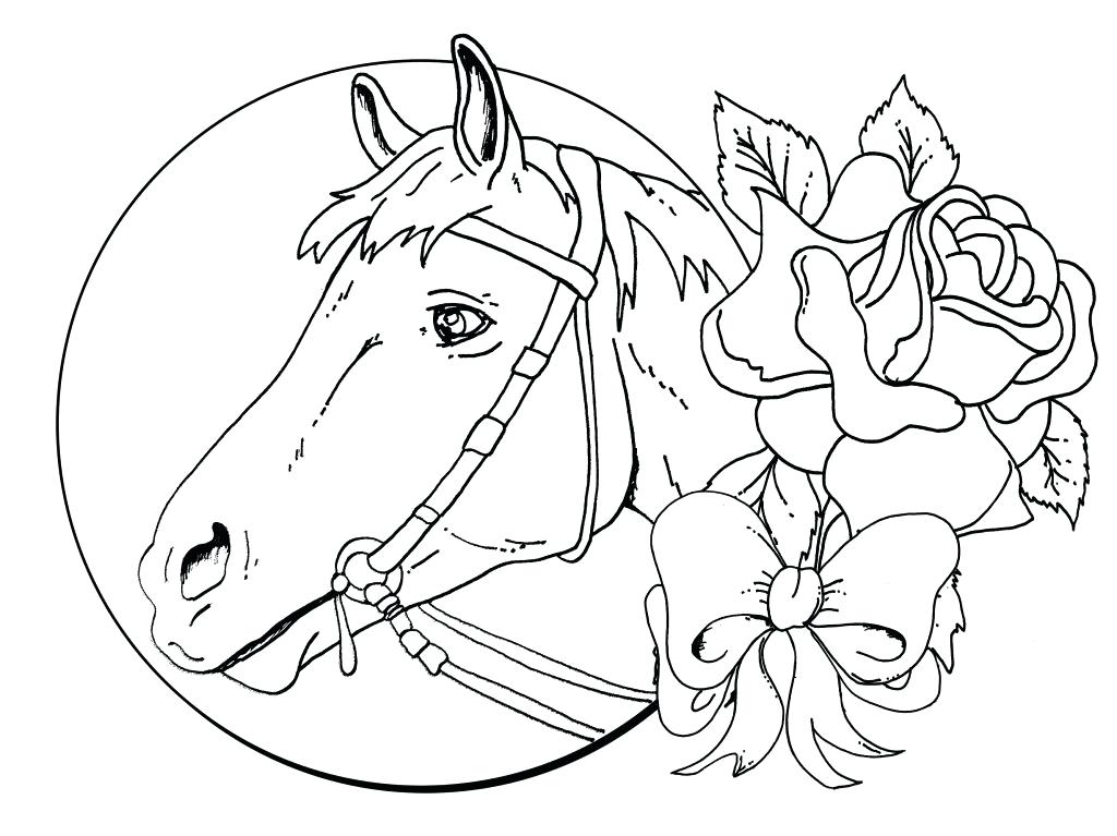 Hard Horse Coloring Pages At GetColorings Free Printable 