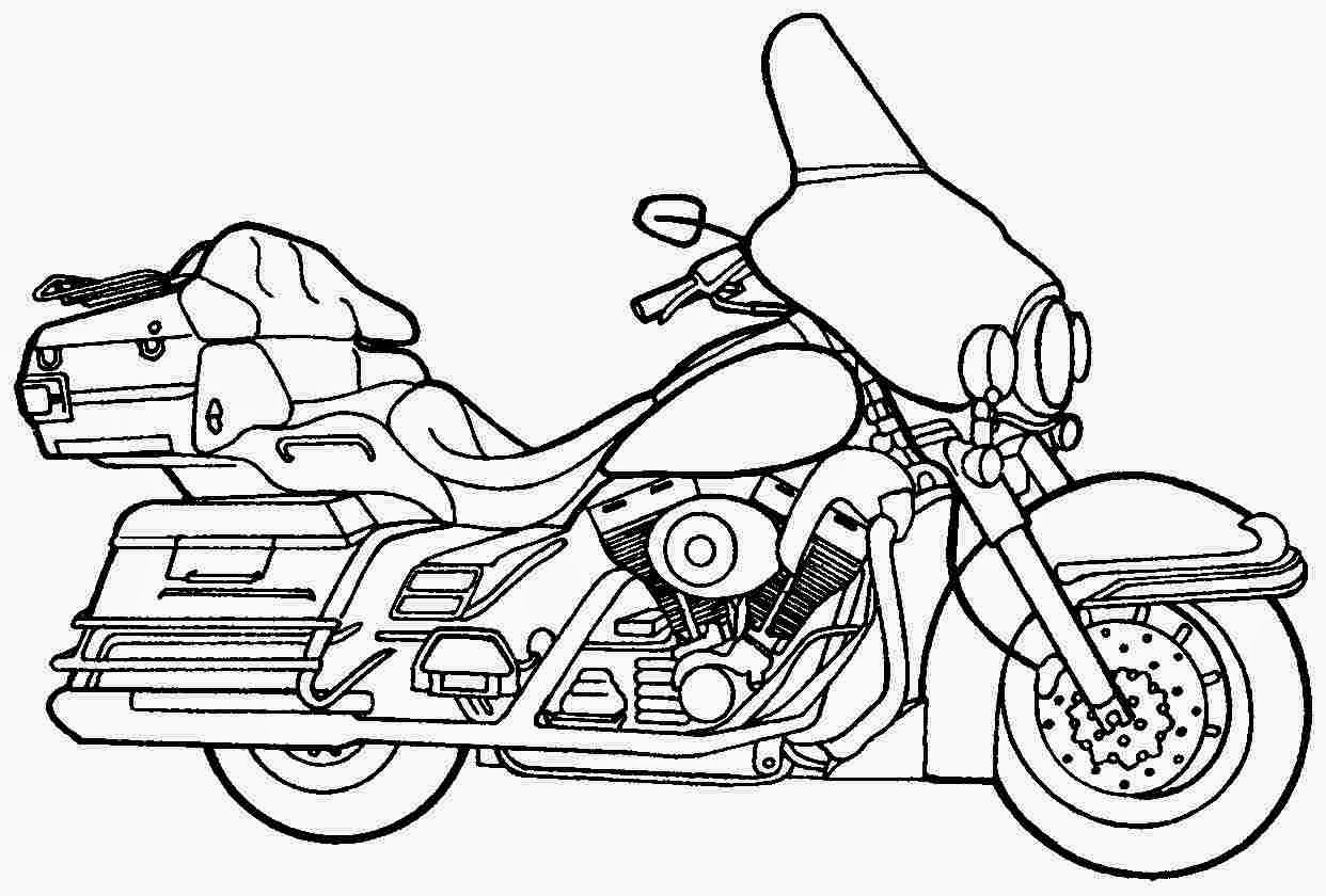 Harley Davidson Logo Coloring Pages at Free