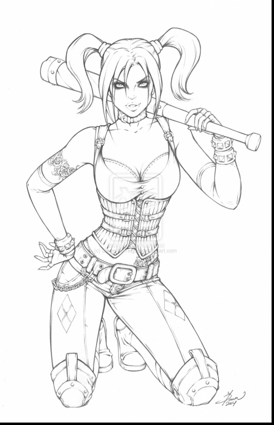 Harley Quinn And Joker Coloring Pages At GetColorings Free Printable Colorings Pages To 