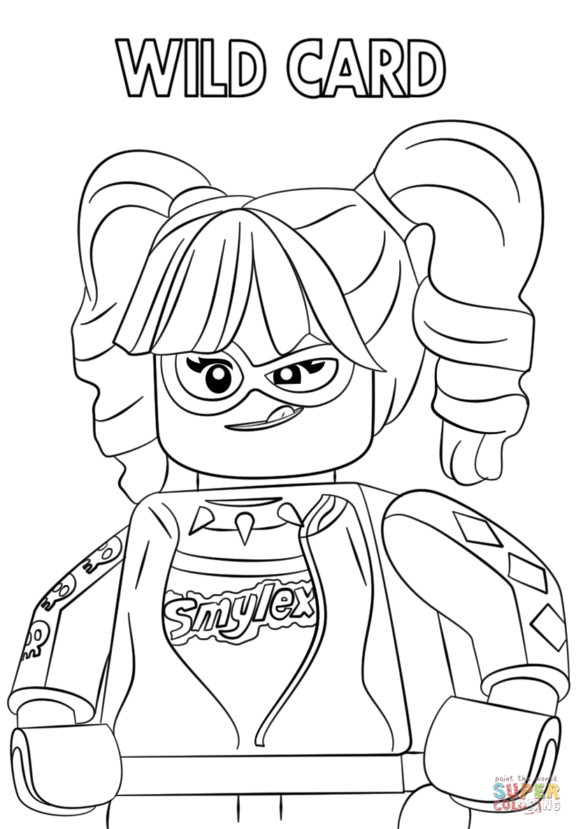 Harley Quinn Printable Coloring Pages at GetColorings.com | Free