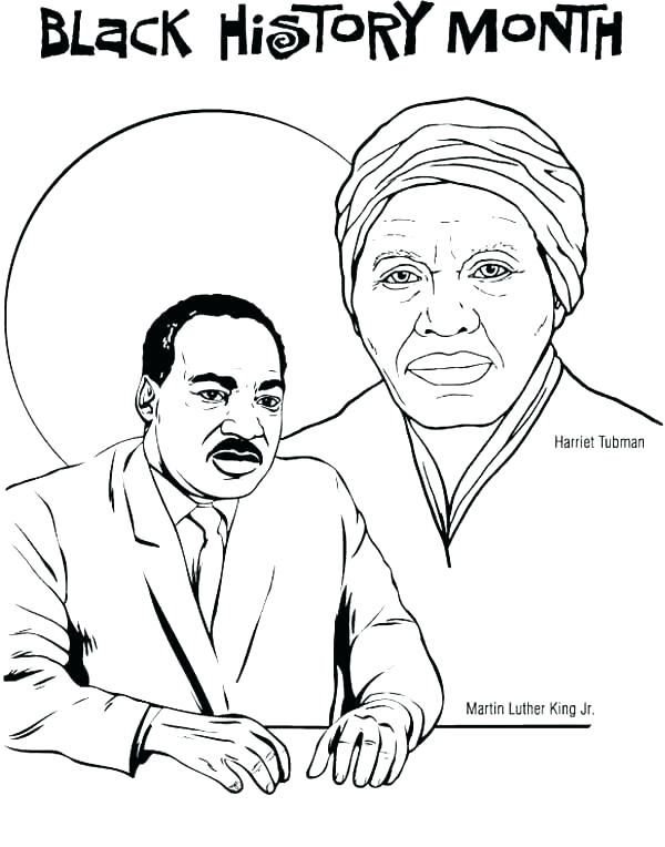 Harriet Tubman Coloring Page At GetColorings Free Printable 