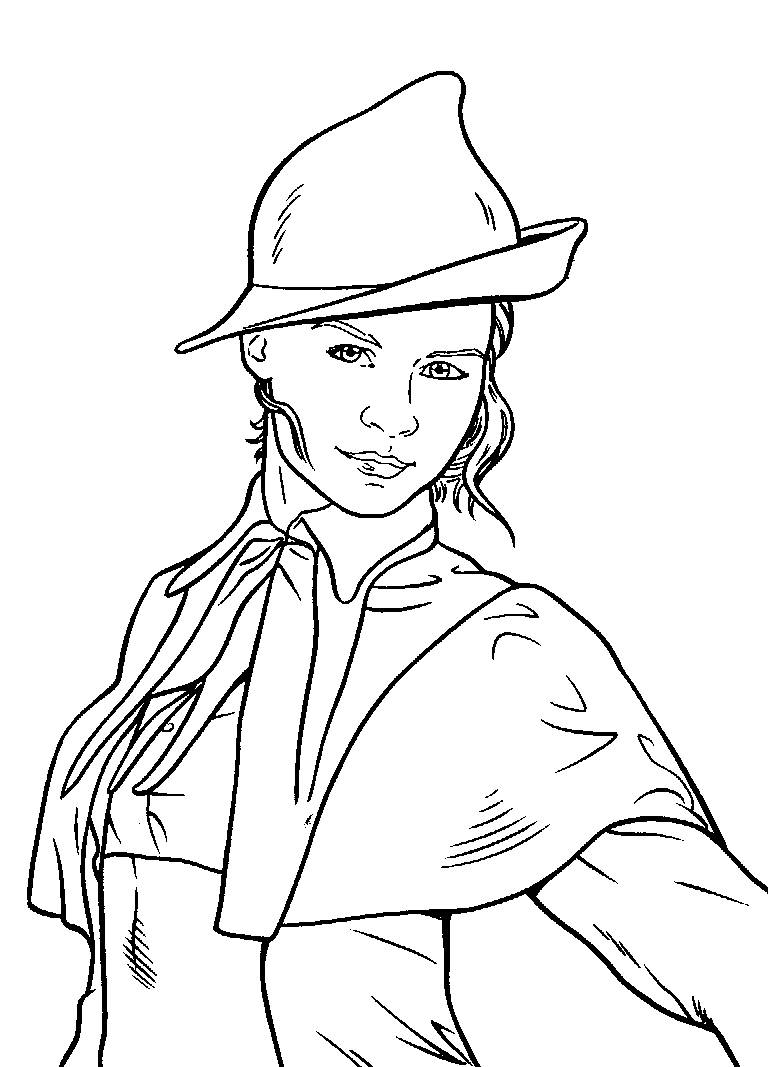 Harry Potter Coloring Pages Hermione At GetColorings Free 