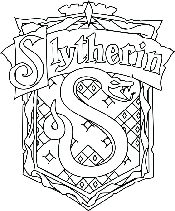 Harry Potter House Coloring Pages At GetColorings Free Printable 