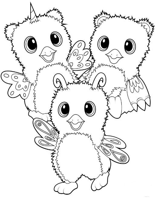 Hatchimal Coloring Pages At GetColorings Free Printable Colorings