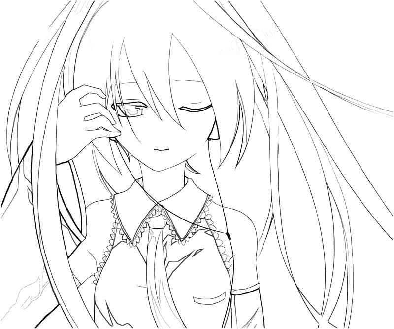 Hatsune Miku Coloring Pages at GetColorings.com | Free printable ...