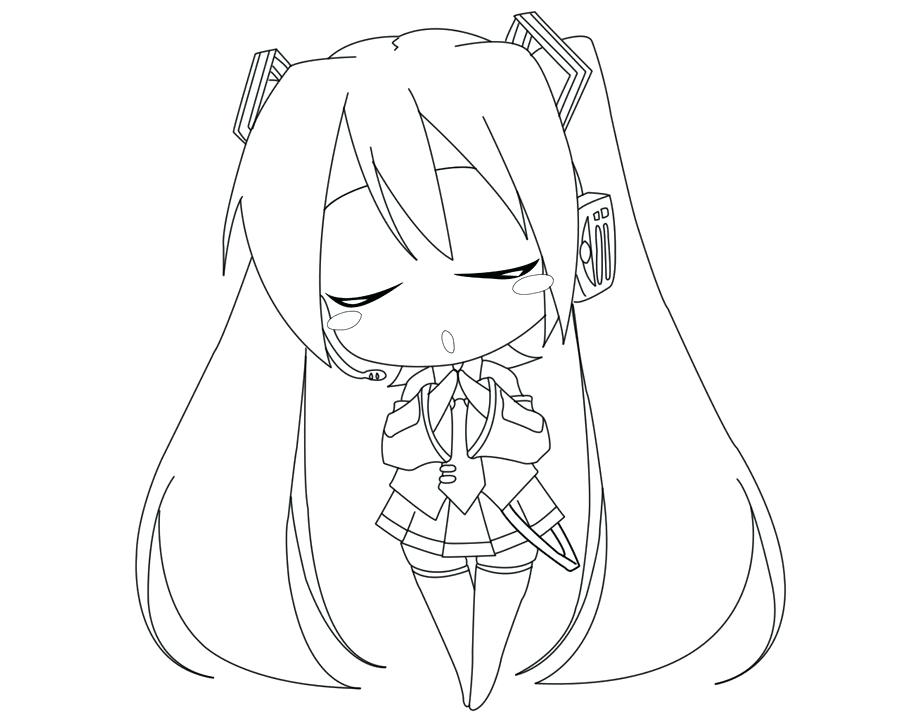 Miku Chibi Coloring Pages Coloring Pages