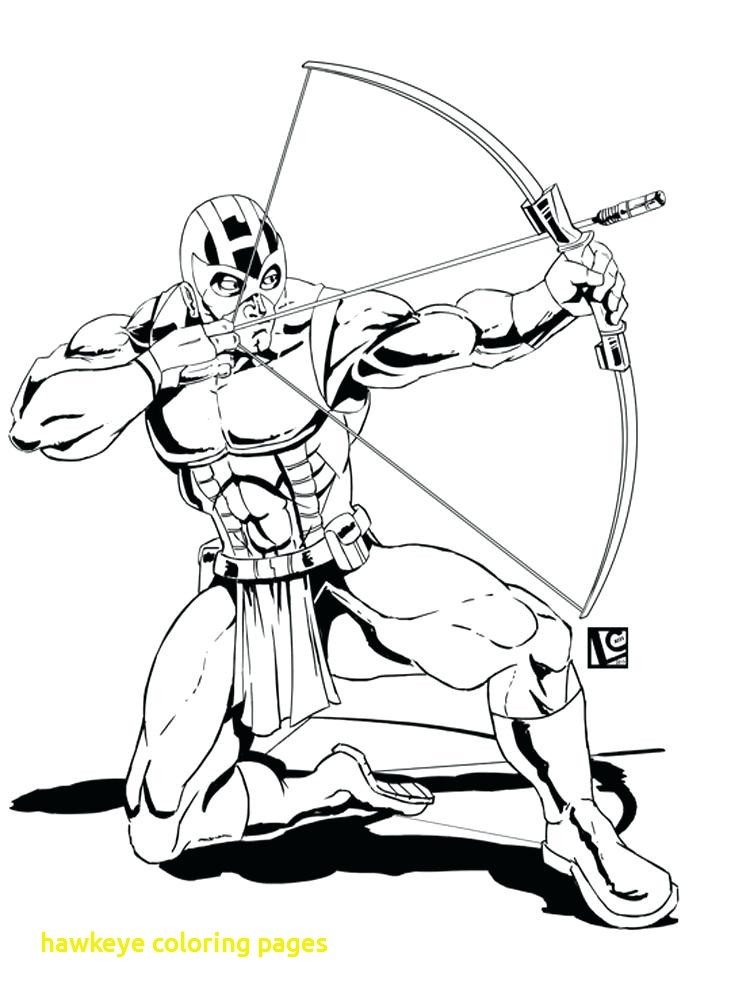 Hawkeye Coloring Pages at GetColorings.com | Free printable colorings