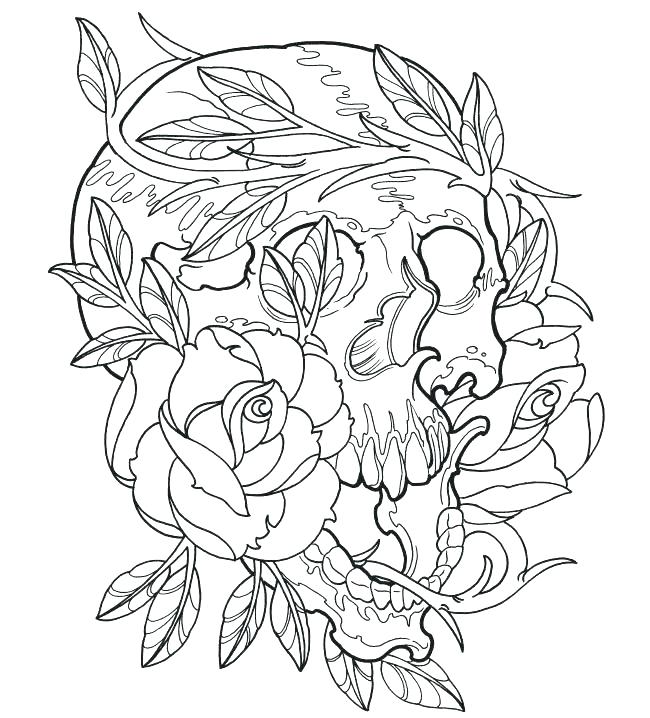 Heart Tattoo Coloring Pages at GetColorings.com | Free printable