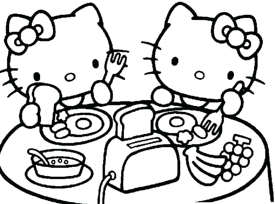 Hello Kitty And Friends Coloring Pages At GetColorings Free 