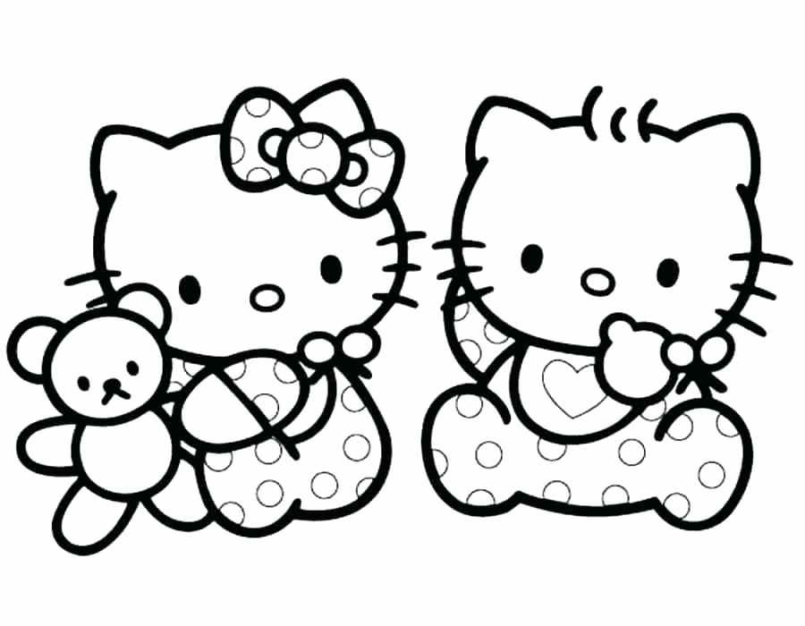Hello Kitty Angel Coloring Pages at GetColorings.com | Free printable