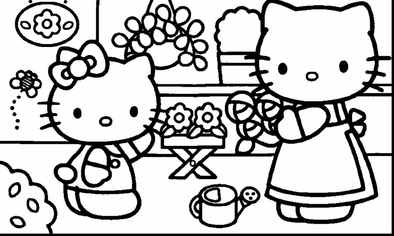 Hello Kitty Ballerina Coloring Pages at GetColorings.com | Free