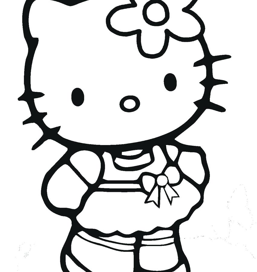 Hello Kitty Ballerina Coloring Pages - Hello Kitty Ballerina Coloring