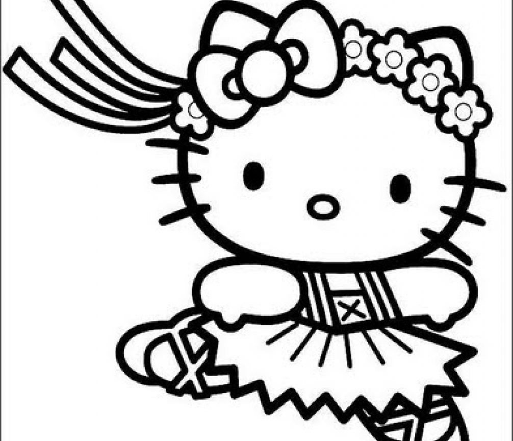 Free Printable Hello Kitty Birthday Coloring Pages - Free Printable