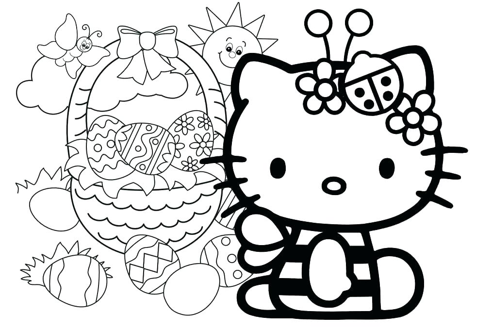 Hello Kitty Christmas Coloring Pages Free Print at ...