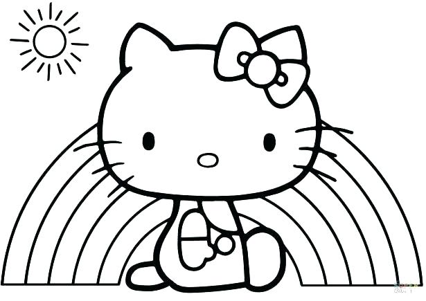 Hello Kitty Christmas Coloring Pages Free Print at GetColorings.com