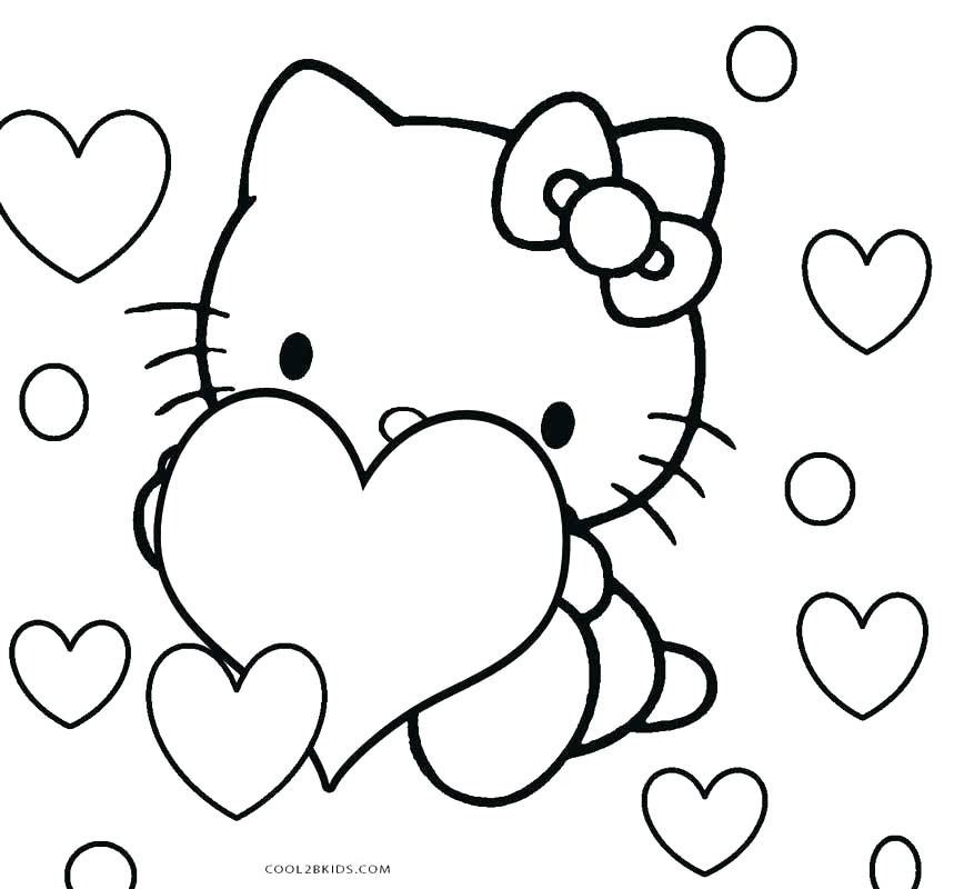 Hello Kitty Christmas Printable Coloring Pages at ...