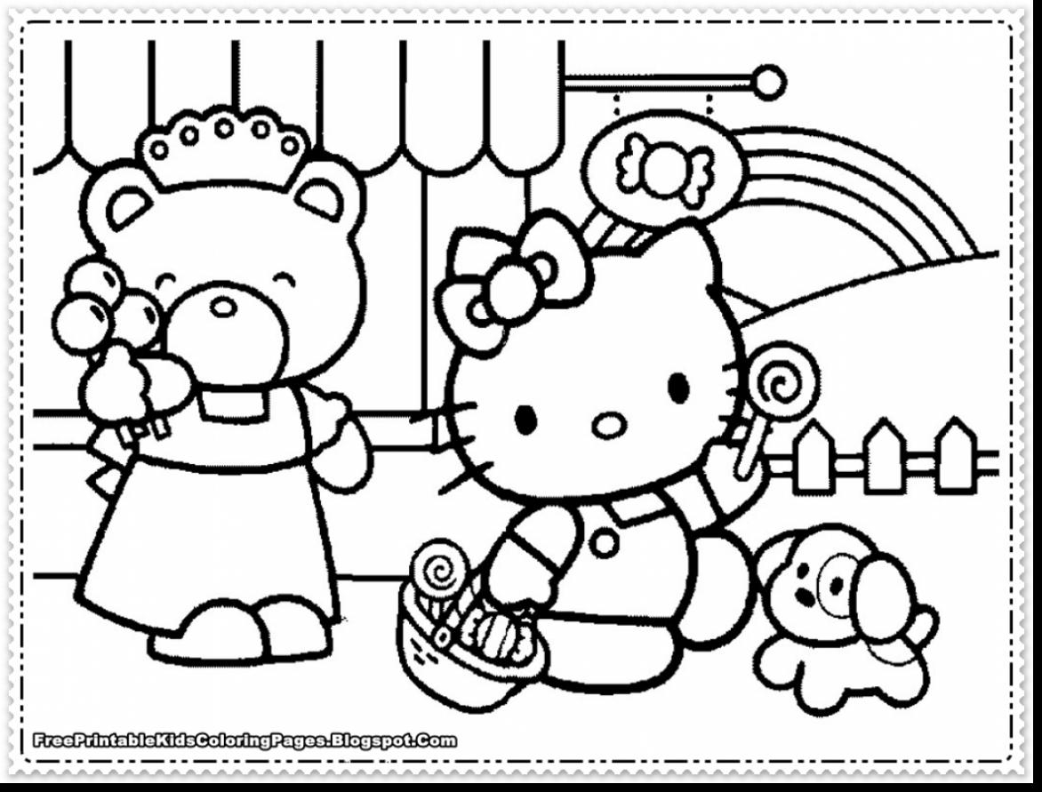 Hello Kitty Coloring Pages Pdf at GetColorings.com | Free printable