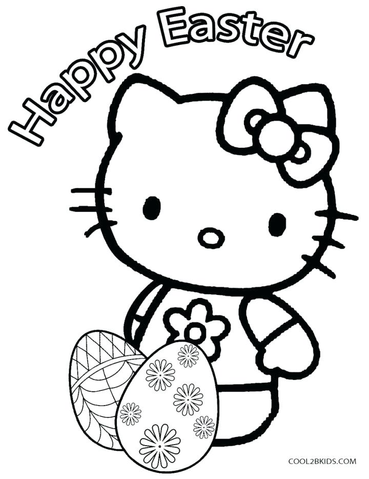 Hello Kitty Easter Coloring Pages at GetColorings.com | Free printable